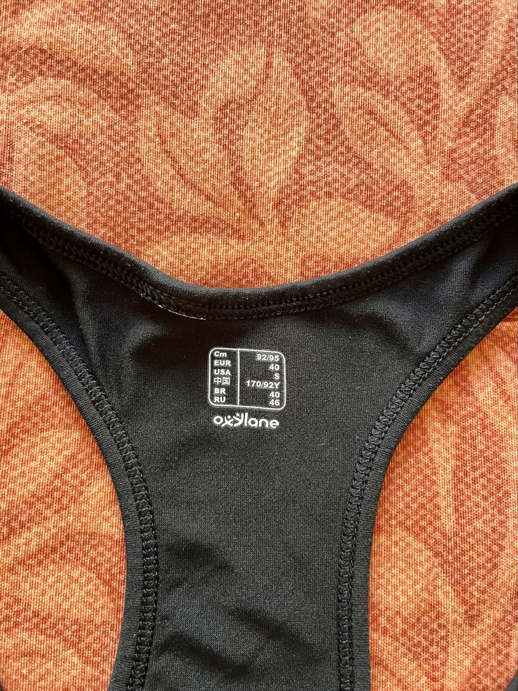 Top de fitness Domyos preto