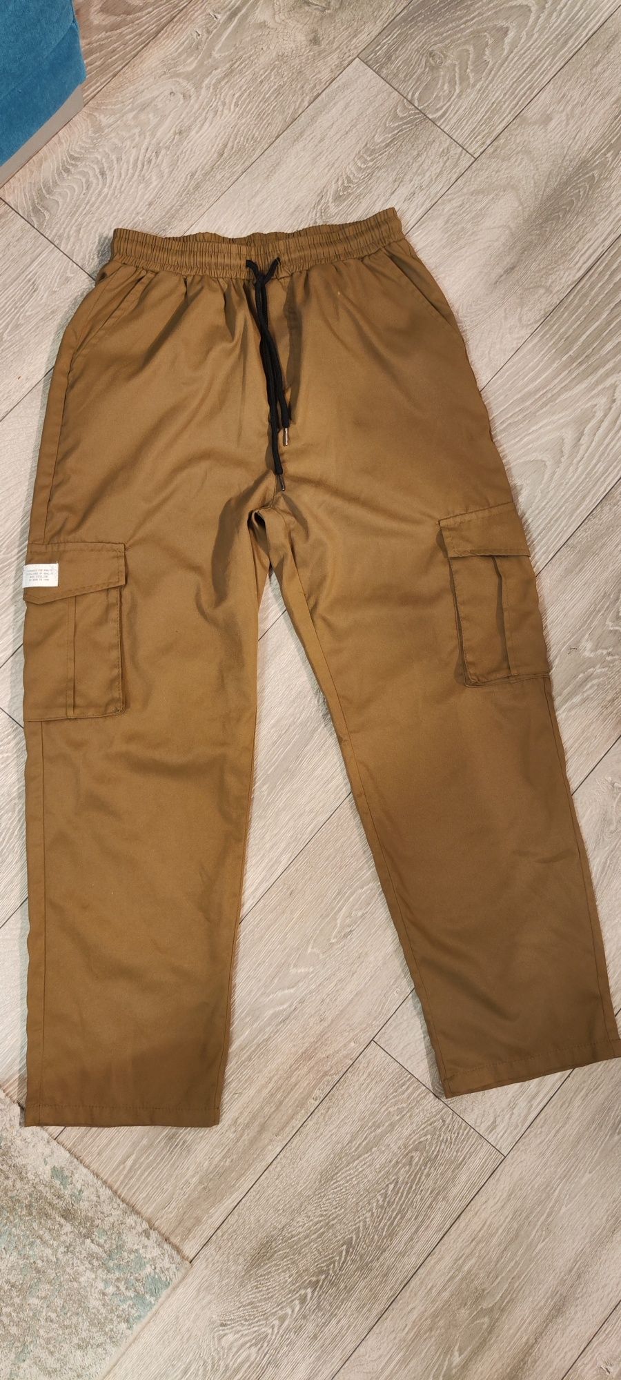 Spodnie Bojówki Shein S 36 damskie S/M khaki