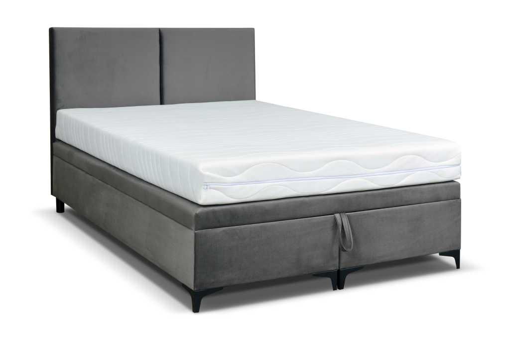 Łóżko tapicerowane DAKOTA 140 cm ze sprężynami  pocket