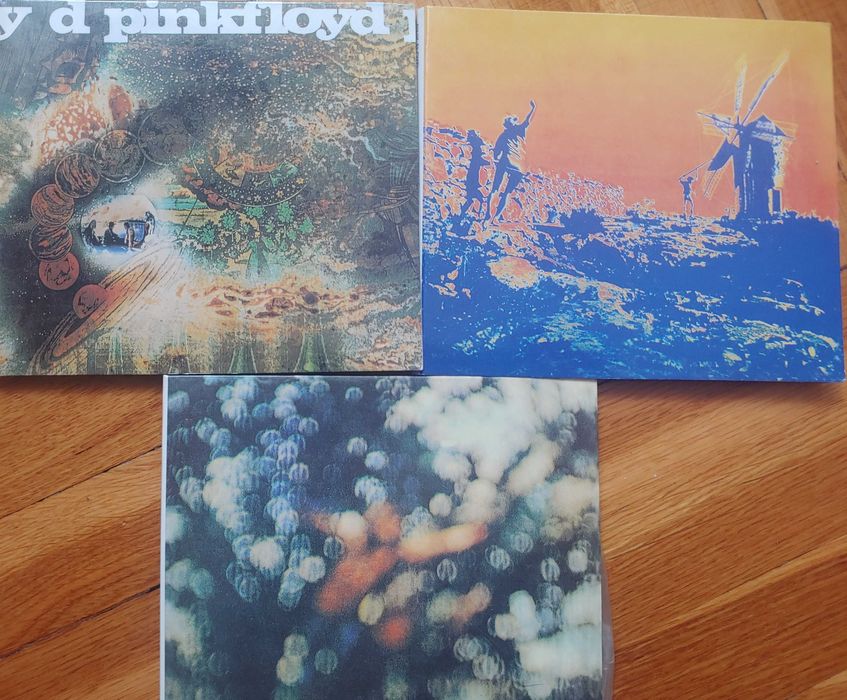 Pink Floyd Remaster 3 CD Saucerfull Of Secrets More Obscured By Clouds