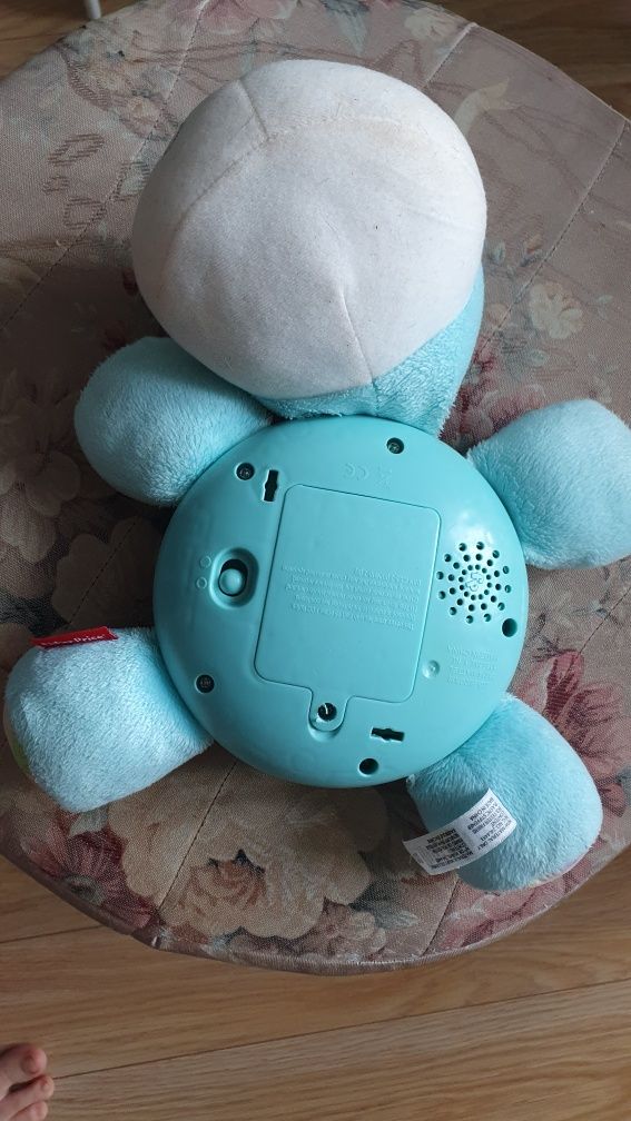 Miś grający Fisher price niebieski