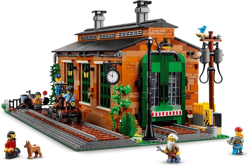 Lego 910033 Stara Lokomotywownia