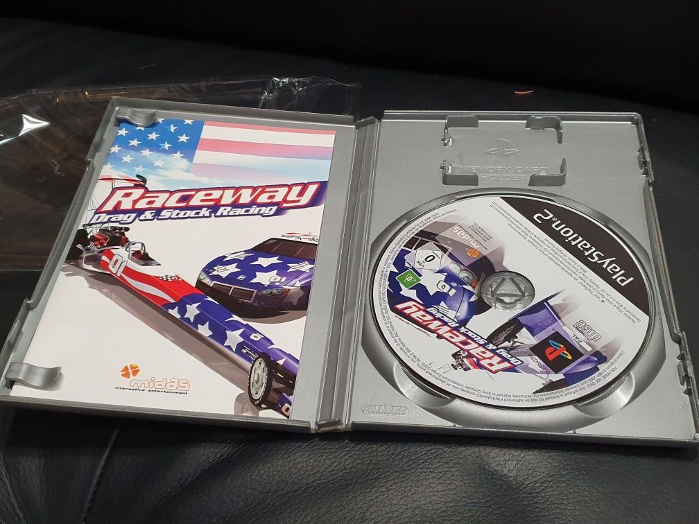 Gra gry ps2 playstation 2 Unikat Raceway : Drag & Stock Racing