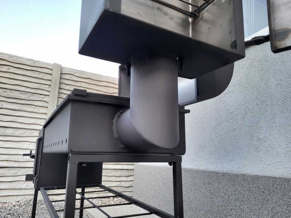 ЯКІСНИЙ МАНГАЛ! 5 мм! Барбекю Смокер Коптильня Піч для Казана