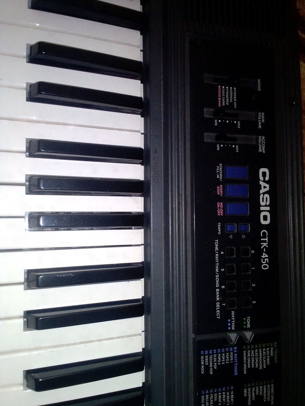 Синтезатор CASIO CTK-450