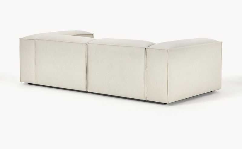 Sofa modułowa Lennon 3-osobowa złamana biel 238 x 68 x 116 cm