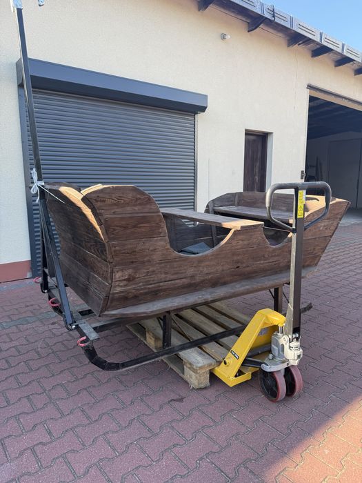 Sanie z dyszlem idealne do quada