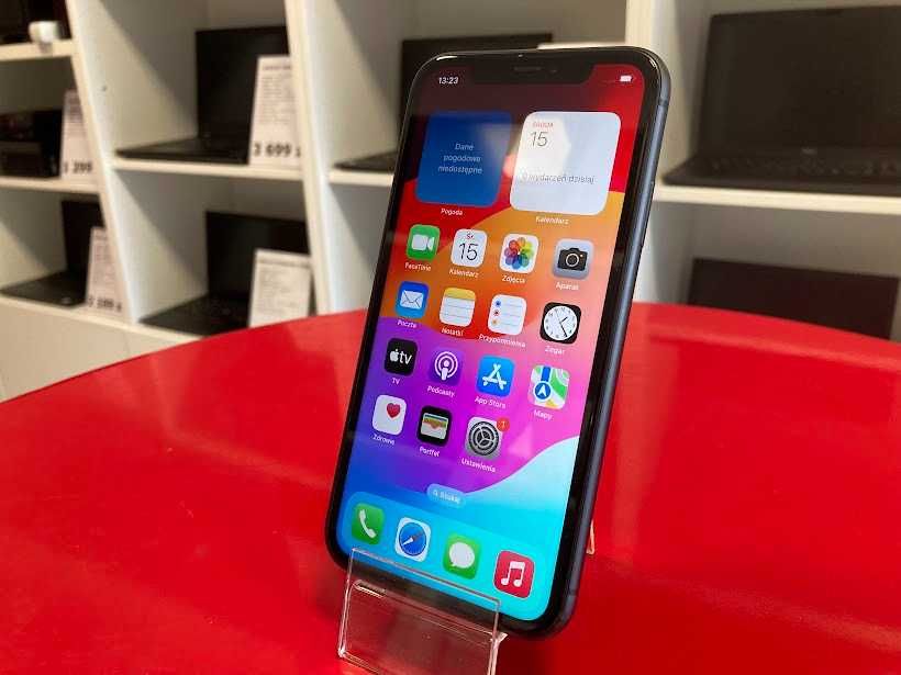 Apple iPhone 11 64GB Black 6,1" Legalnie Bez Blokad GW12 RATY 0%