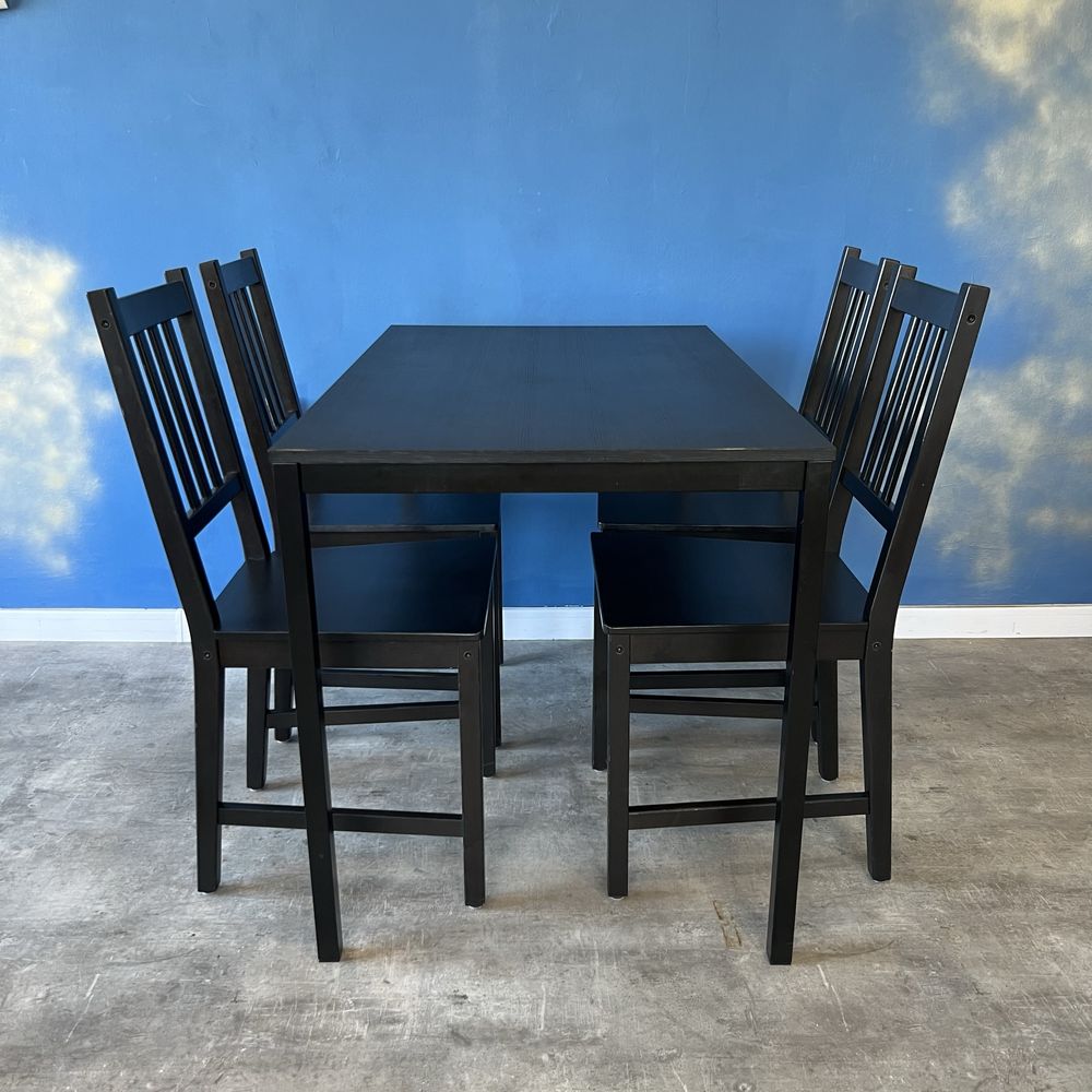 Stół TARENDO z 4 krzesłami STEFAN IKEA