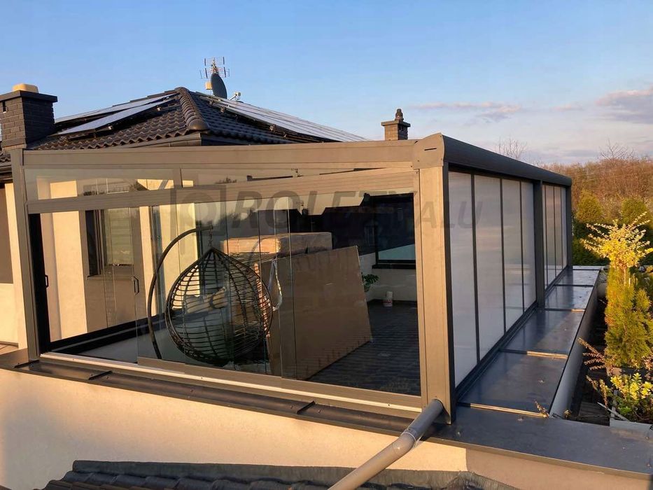 Pergola Ogrodowa Tarasowa Wiata ALTANA Aluminiowa Zadaszenie Tarasu