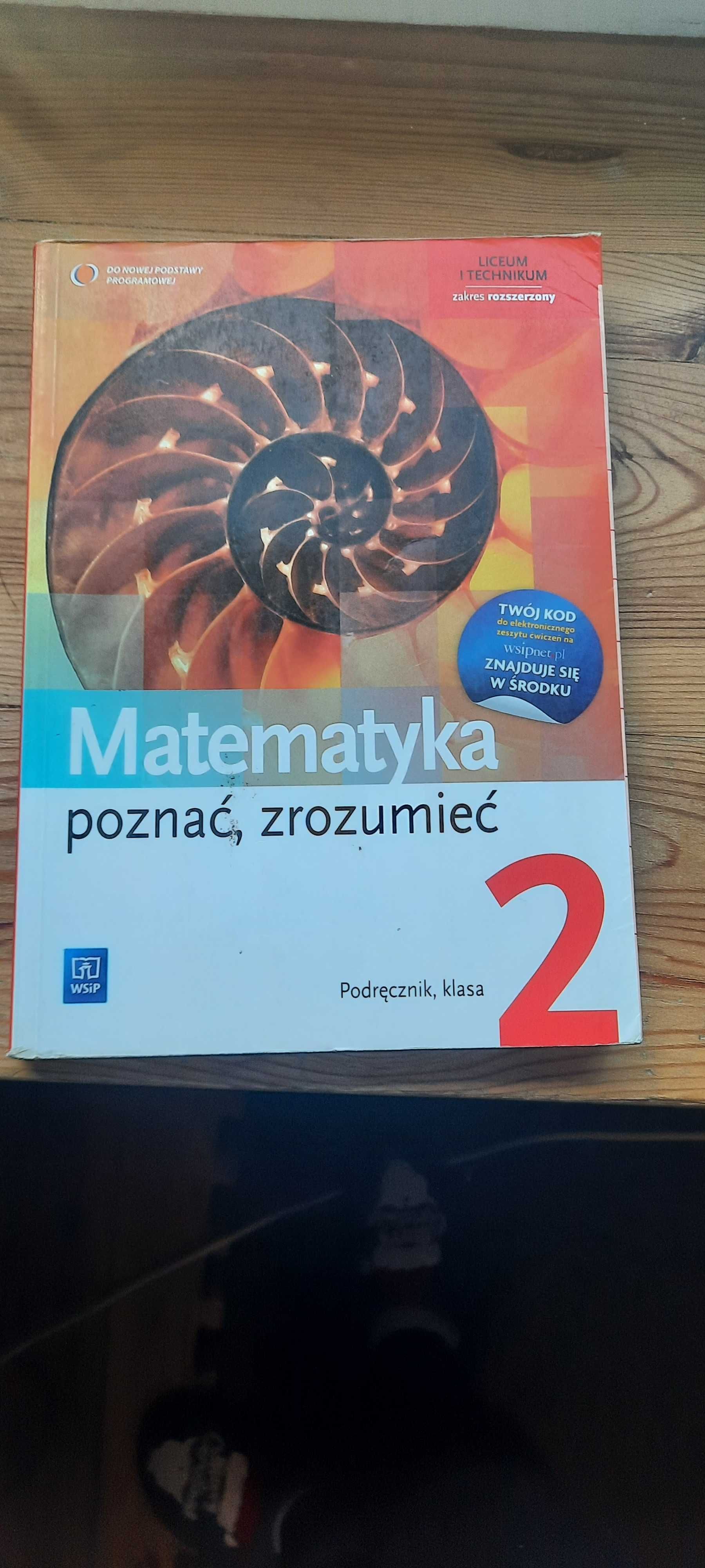 Matematyka. Poznać, zrozumieć 2. Podręcznik. Zakres rozszerzony.