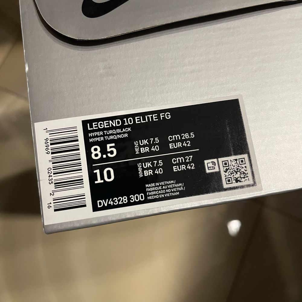 Бутси Nike Tiempo Legend 10 Elite FG 42/44.5 оригінал профі нові