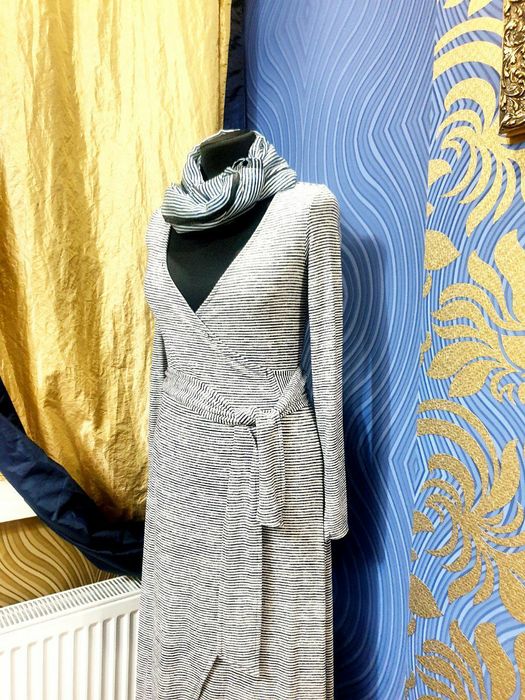 Платья ,Оригинал ,CAP,натуральный трикотаж, ассиметричное