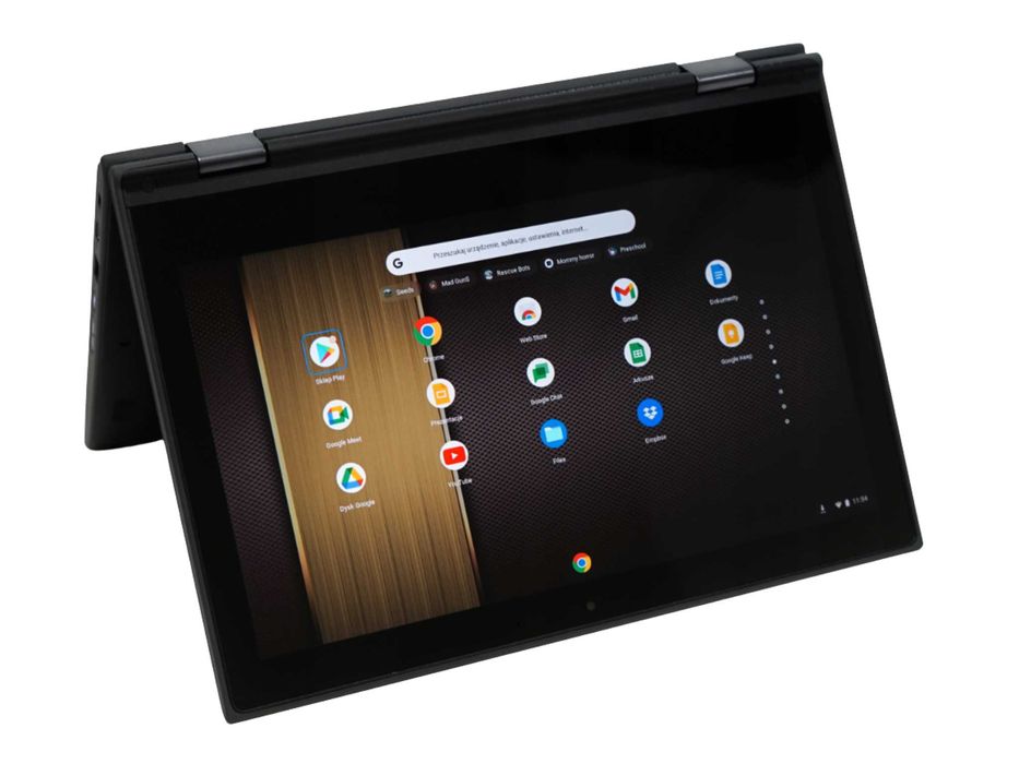 Laptop Lenovo 300e Chromebook Tablet Intel N4000 4/32GB Dotyk - OKAZJA