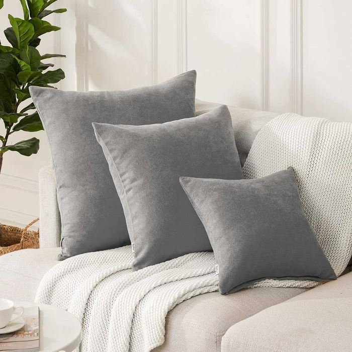 Nowe poszewki na poduszki / 50x50cm / poszewka / 2szt / szenila !2842!