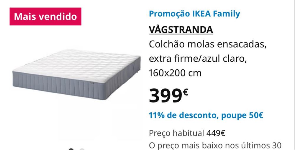 Cama e colchao Novos