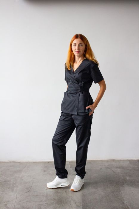 ПРЕМІУМ-ЯКІСТЬ! Медичний костюм жіночий, лікарняний костюм еліт стрейч