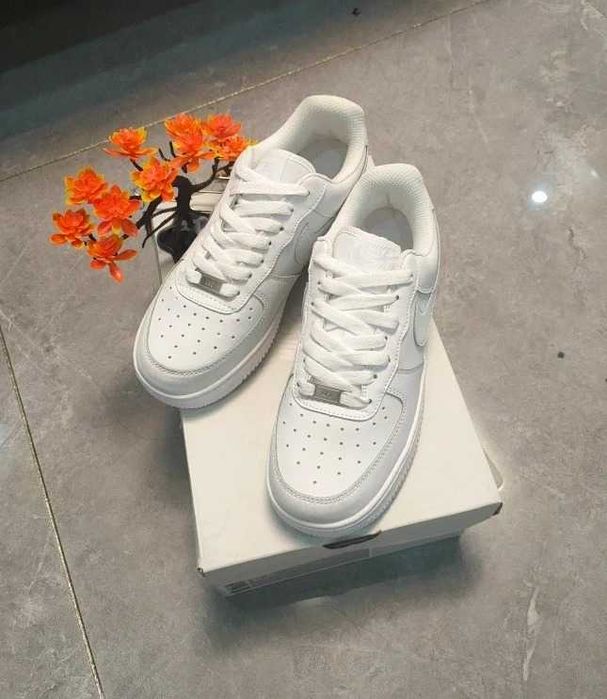 Buty Trampki NikeAir_Force_1_Low _07_White_R.41