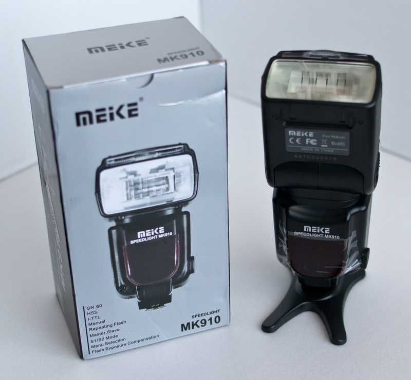 Спалах Meike MK910 (E-TTL, I-TTL) для Nikon
