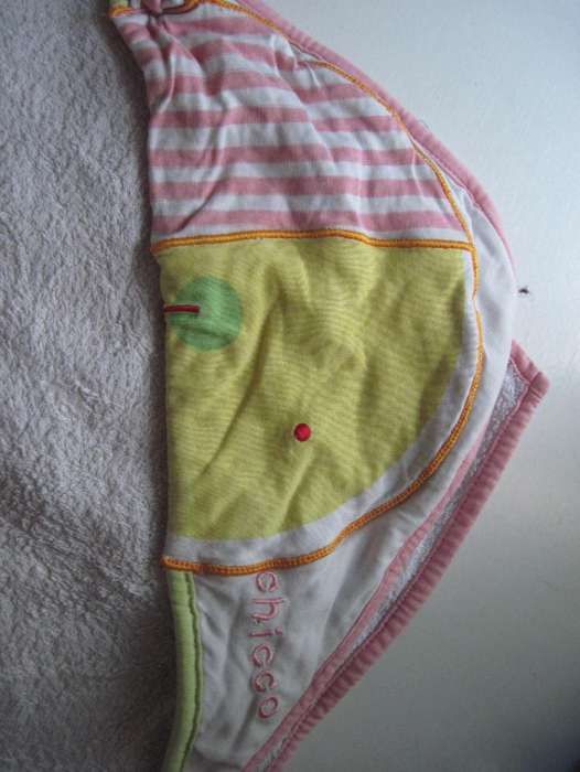 Toalha banho chicco menina