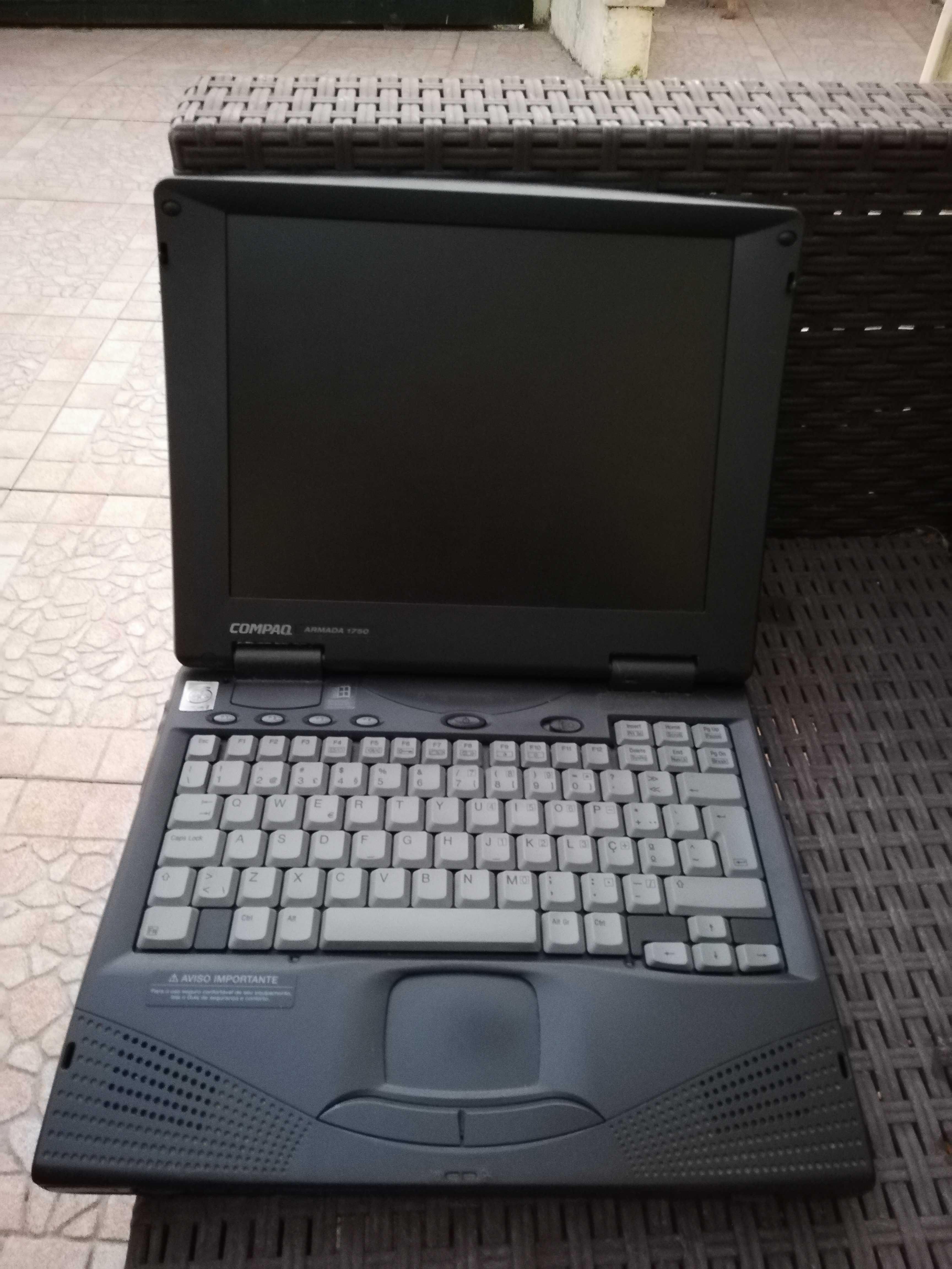 PC portátil Compaq coleção