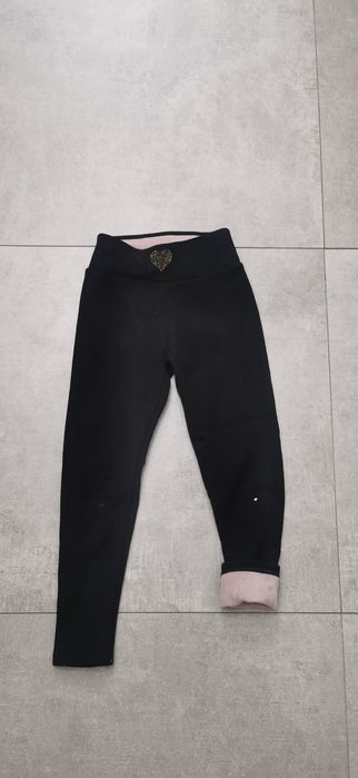 Leginsy ocieplane futerkiem 122/128