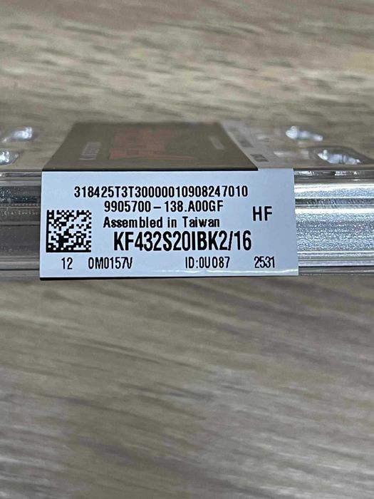 Pamięć RAM KINGSTON Fury Impact 16GB(2x8GB) 3200MHz DDR4