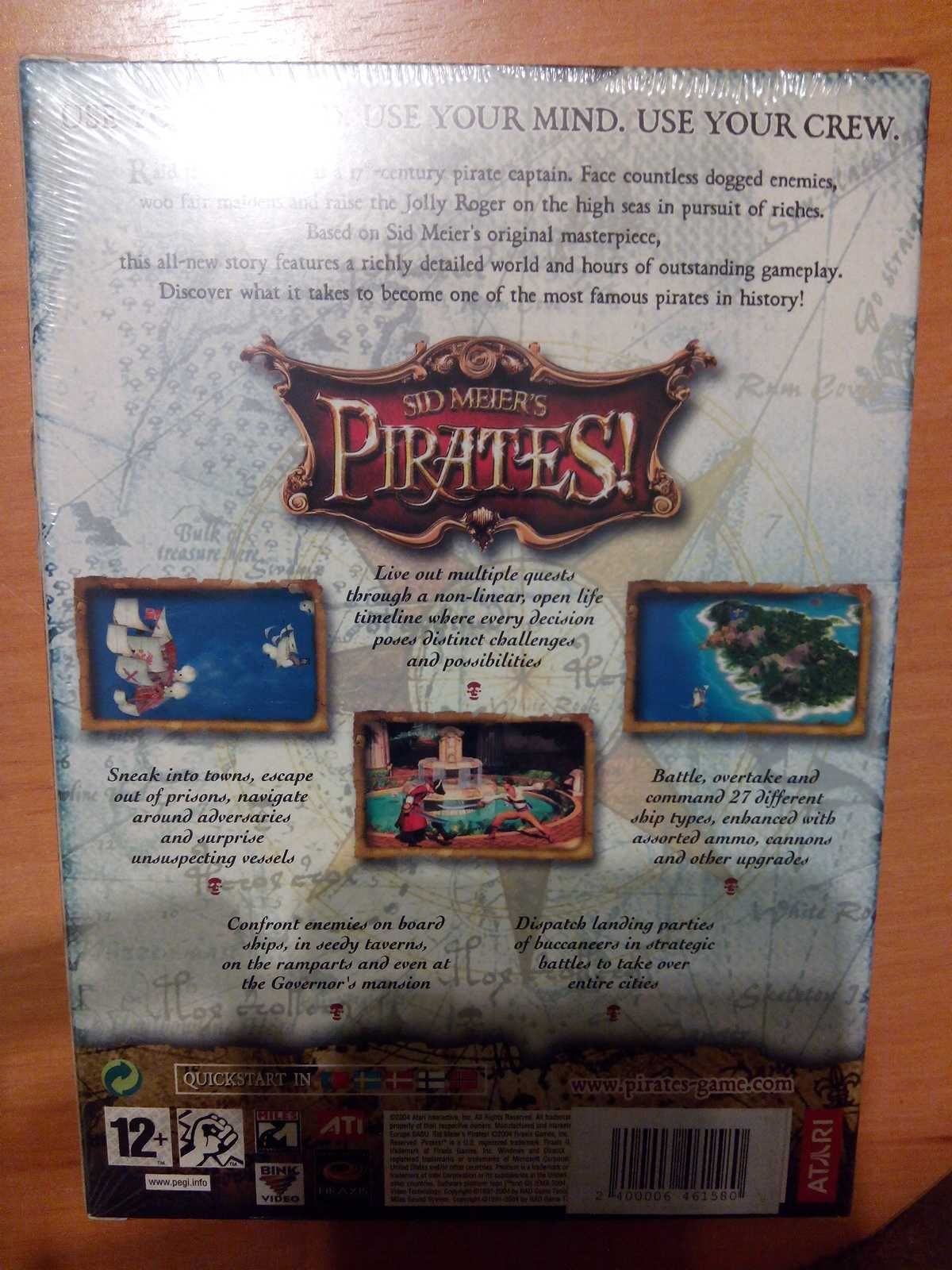 Jogo PC - Sid Meiers Pirates