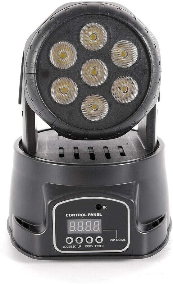 105 W RGBW 7 LED Moving Head oświetlenie sceniczne DMX Sound Control B