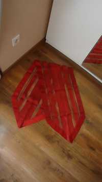 bordowy bieżnik na stół czerwony bieżnik 160 cm