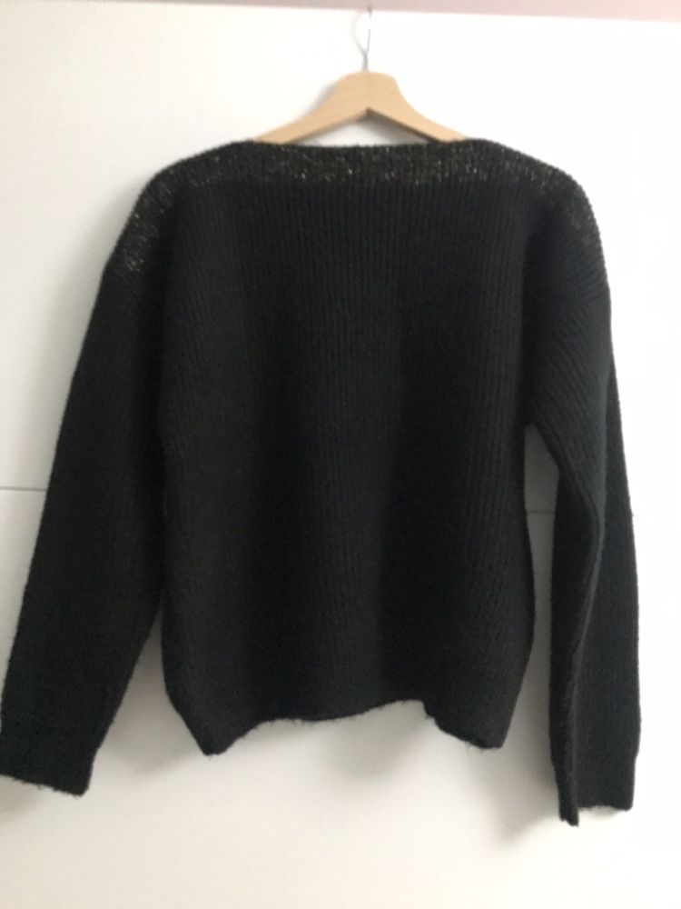 Sweter czarny rozmiar S