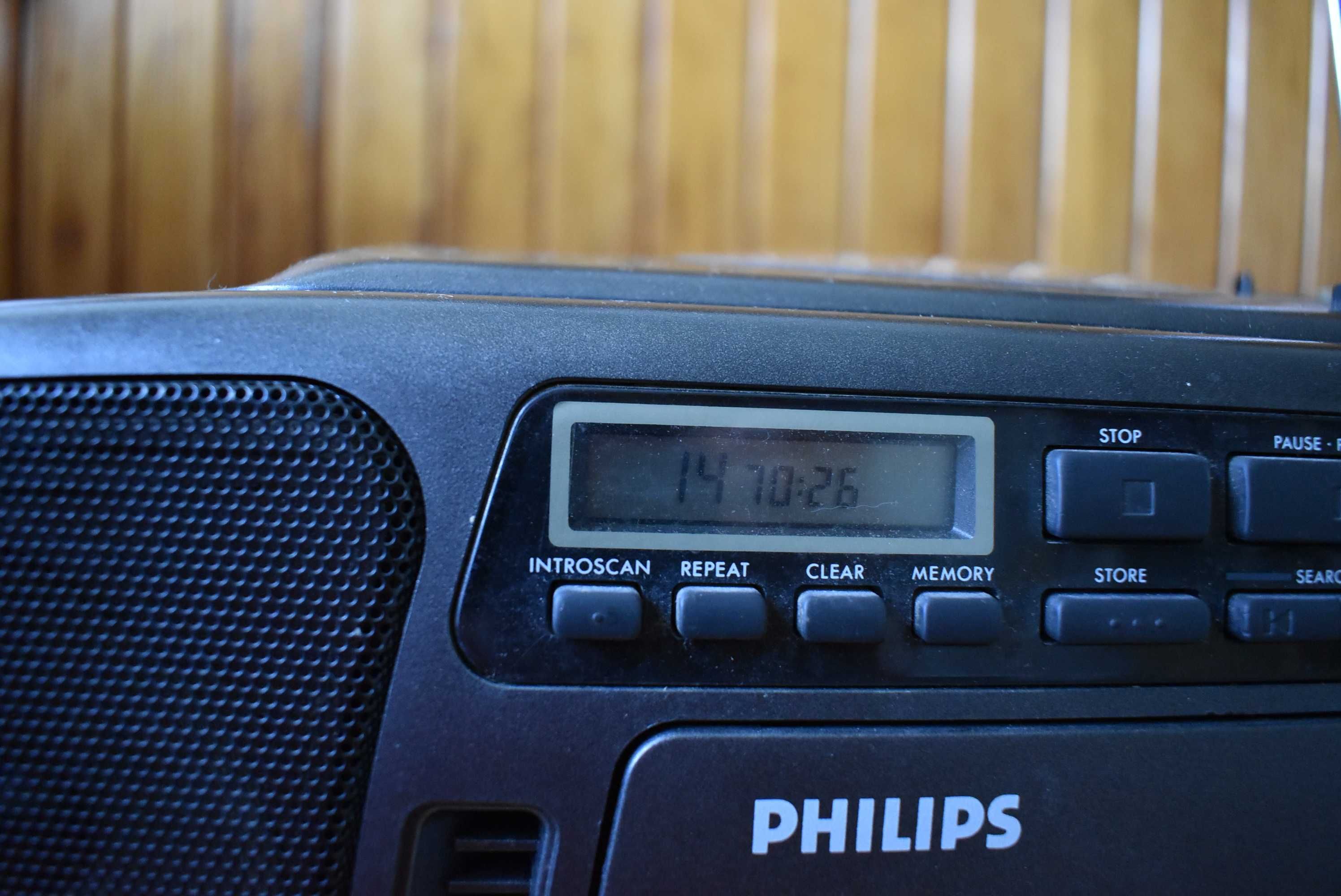 Radiomagnetofon Philips autorewers, cd