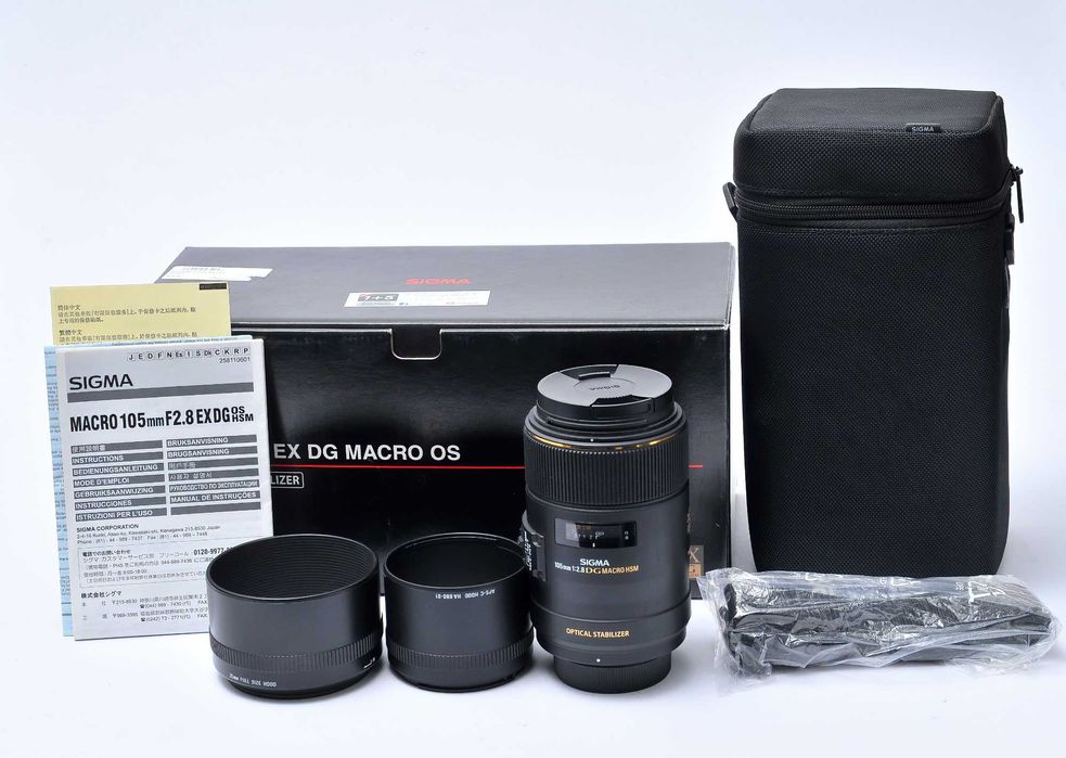 Sigma 105mm f2.8 EX DG Macro OS p/ Nikon