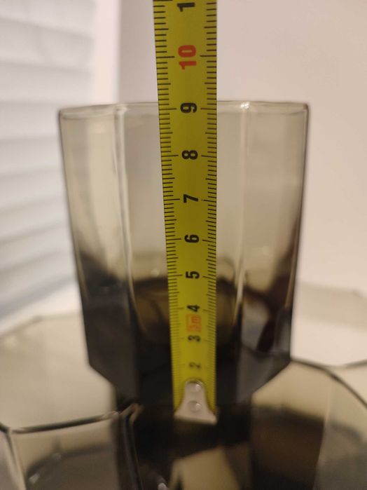 Стакани склянки димчатого кольору набір 5шт