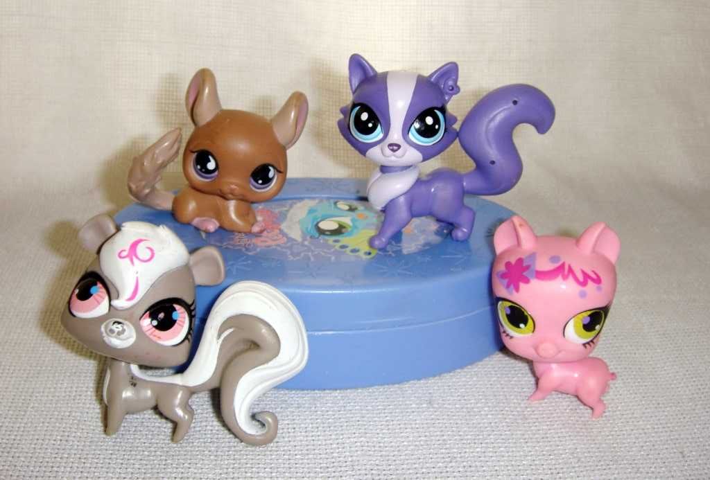 Игрушки Фигурки Litl Pet Shop Литл Пет Шоп LPS HASBRO НАБОР 5шт-300грн