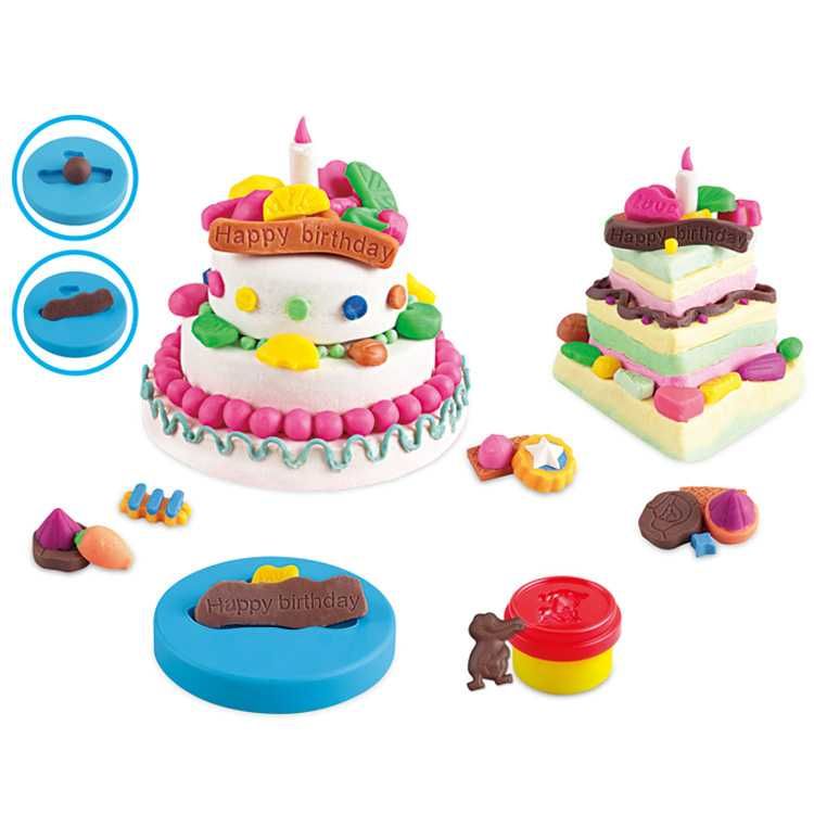 Ciastolina Masa Plastyczna Tort urodzinowy 2454