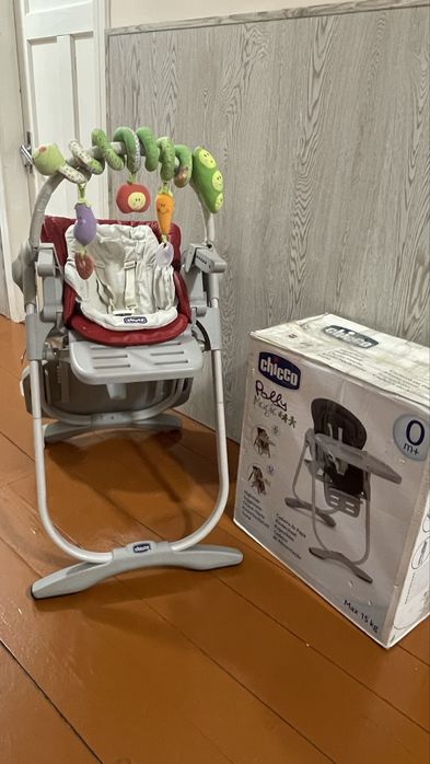 Стільчик для голування / шезлонг дитячий Chicco 0+ від народження