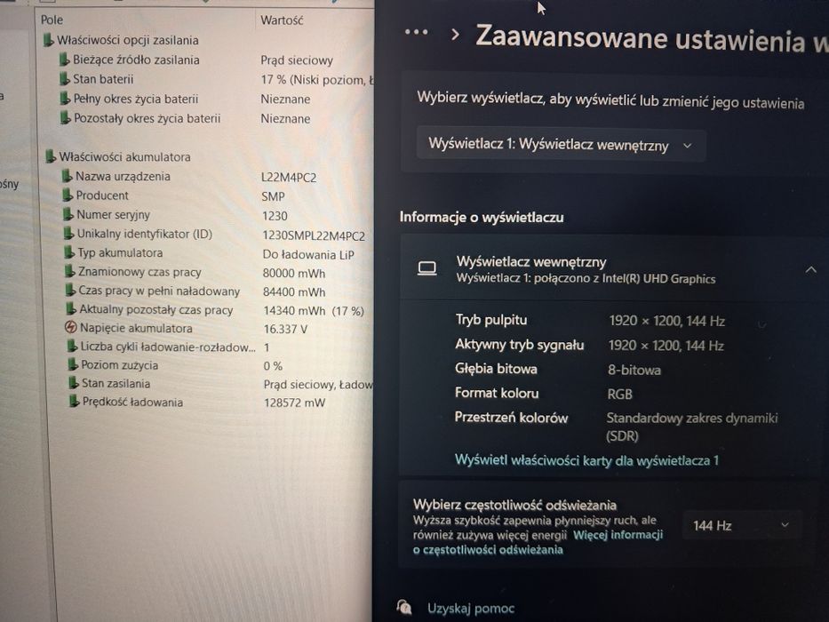 RTX 4050 6gb + i5-12450H • Lenovo Legion slim 5 16" 144hz • 16gb/512ss