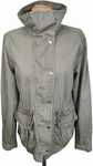 H&m jeansowa kurtka parka khaki 40