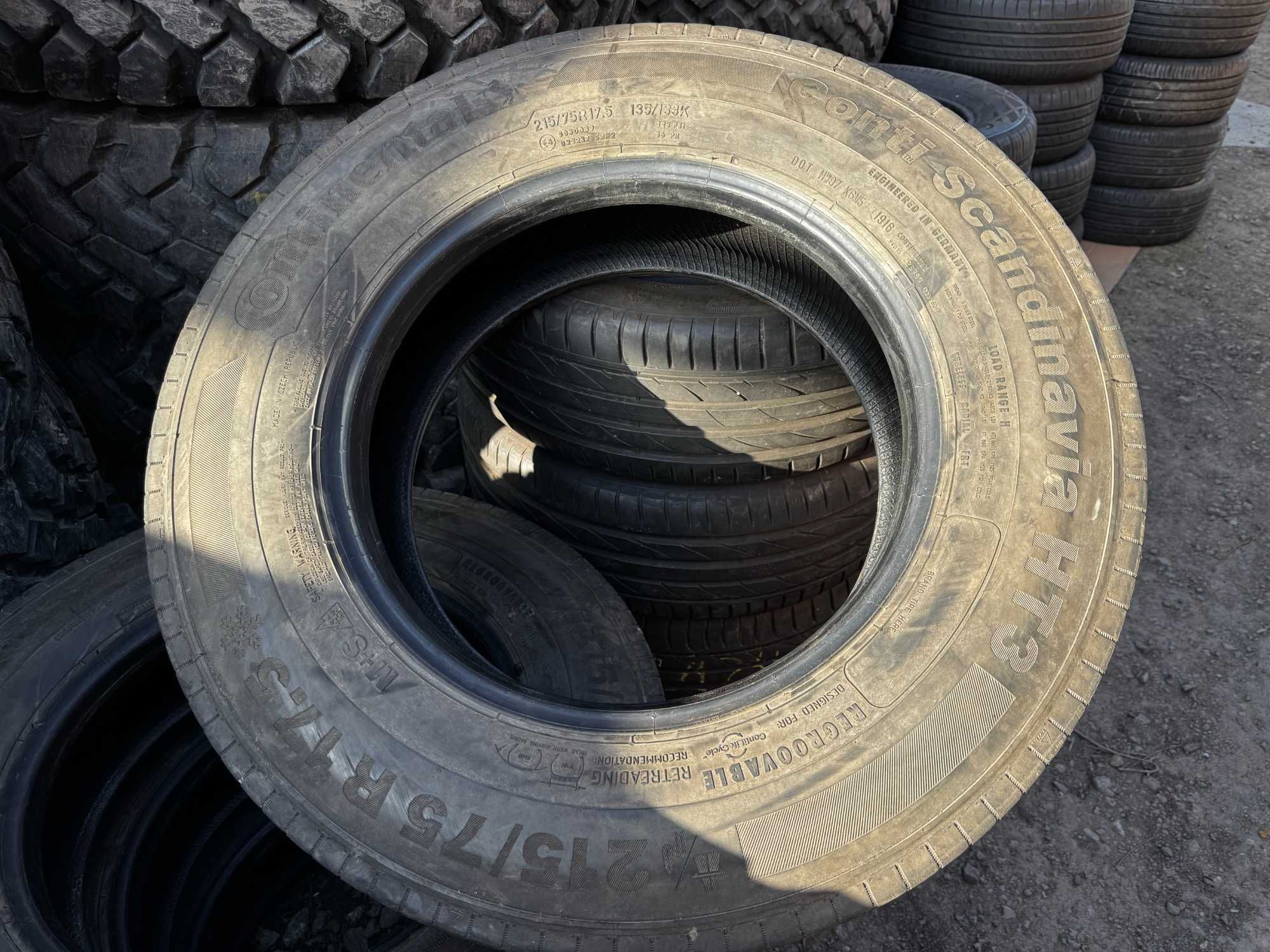 Вантажні шини CONTINENTAL 215/75 R17,5 Conti Scandinavia HT3