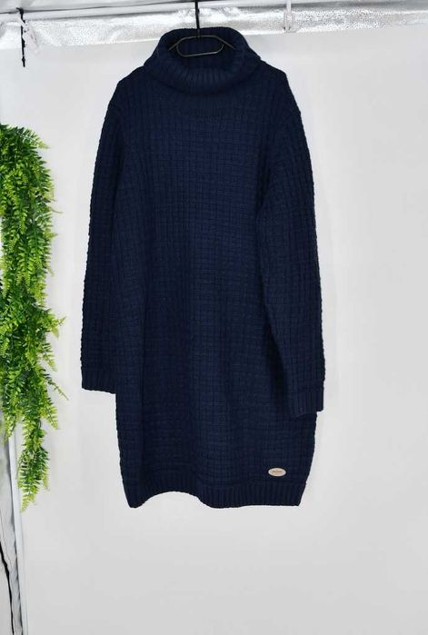 Dzianinowa sukienka z golfem John Baner 44/46