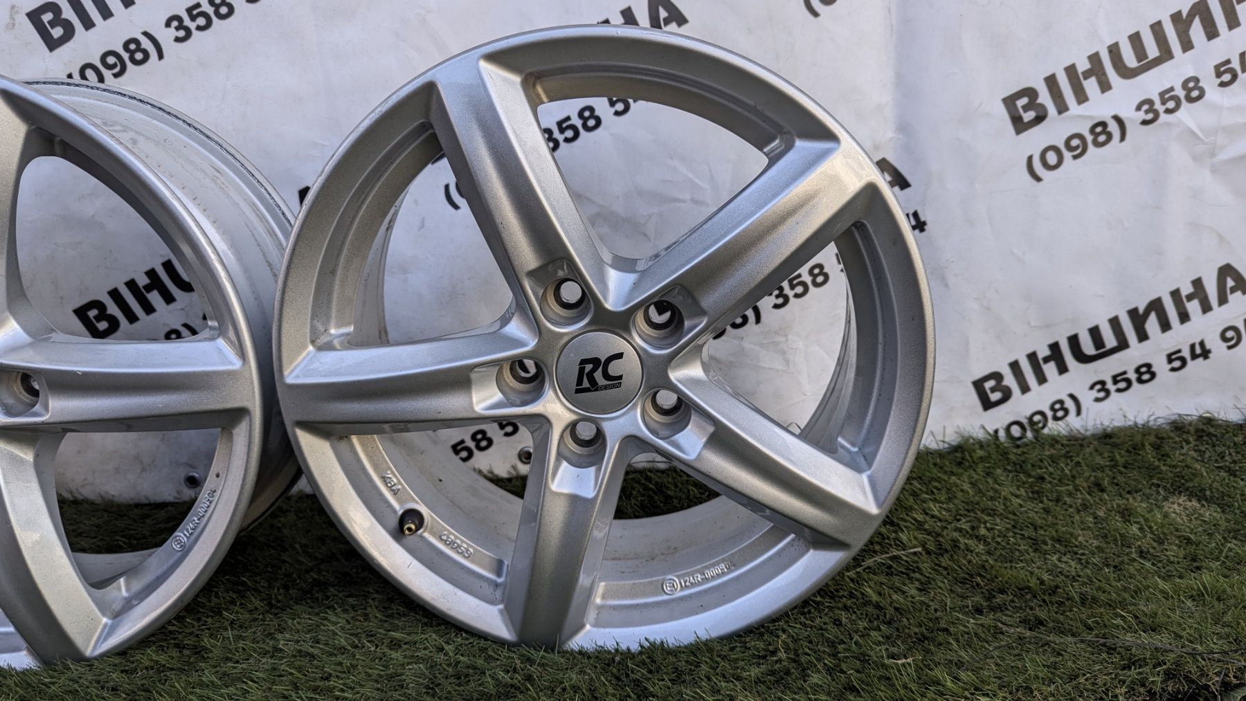 Диски легкосплавні R 16 5/108 ET 50 6.5J. RC Design.