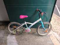 Bicicleta roda 20" criança menina mistigirl mudanças