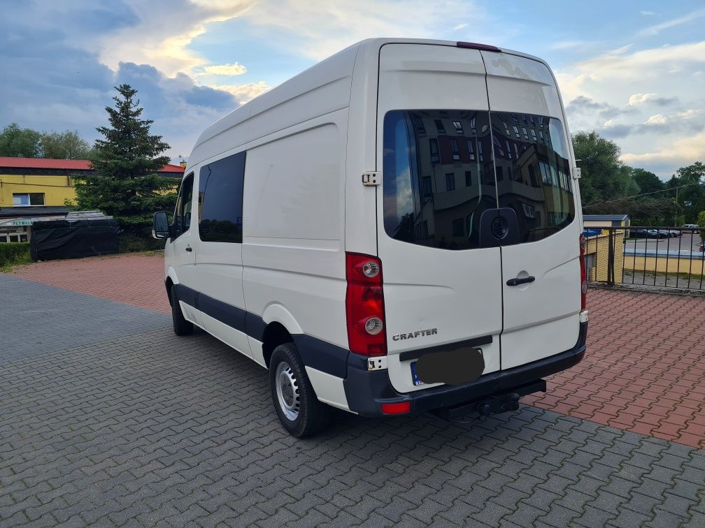 CRAFTER 6osobowy, brygadówka, zdbany