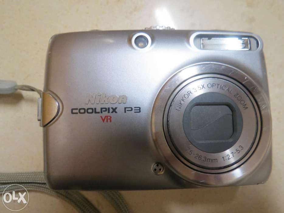 Máquina fotográfica Nikon Coolpix p3