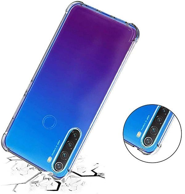 Etui bezbarwne Anti Shock do Xiaomi Redmi Note 8t