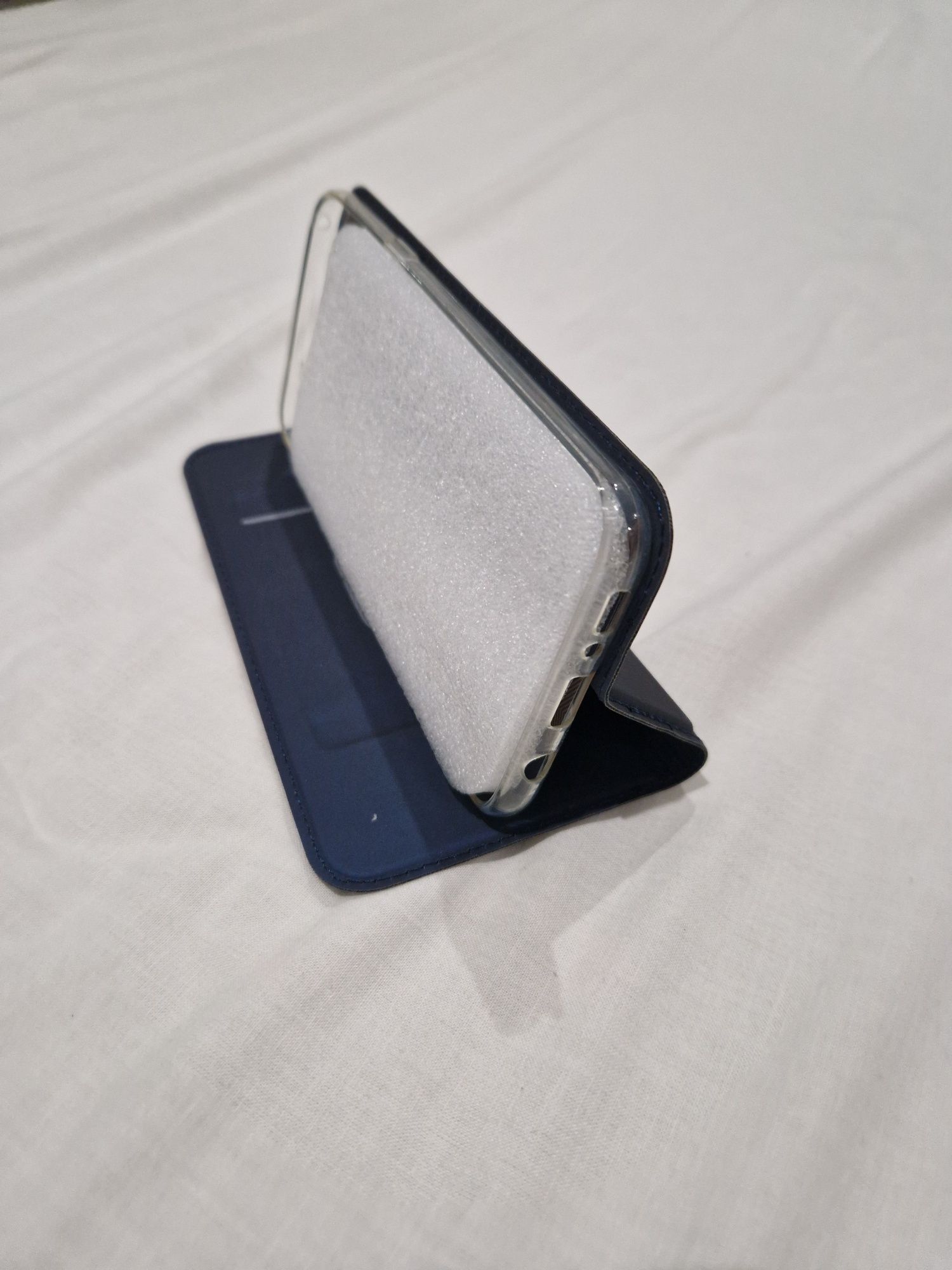 Capa Samsung S8+ (PLUS) azul c/porta cartão