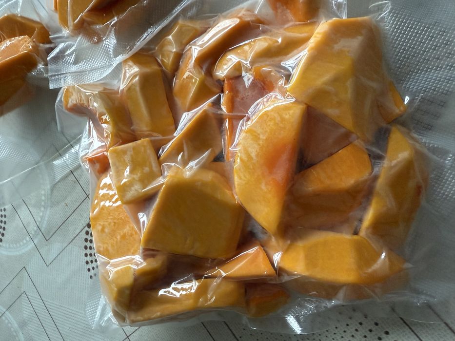 Гарбуз, баттернат, чищений, вакуумований