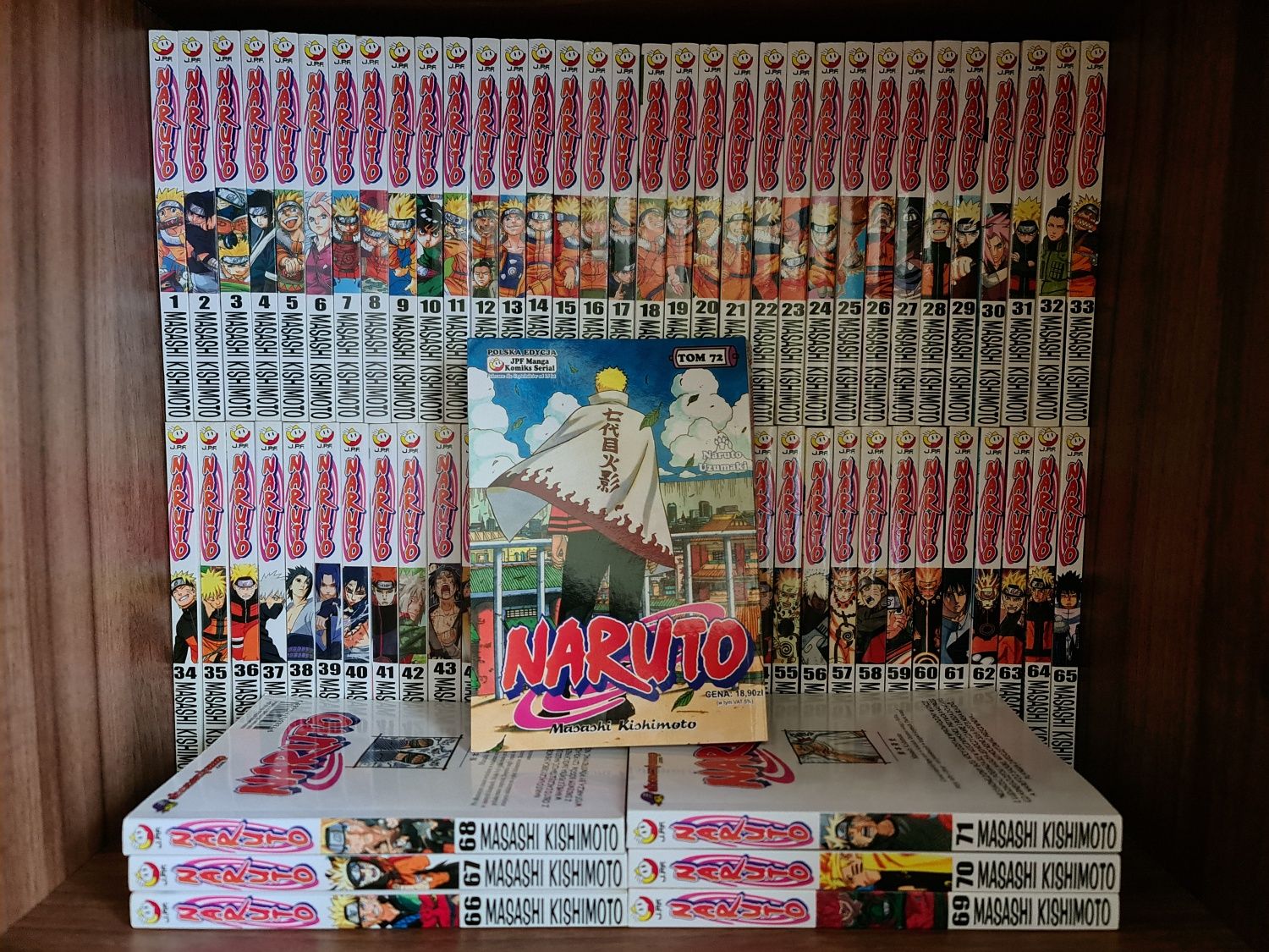 Komplet Mangi Naruto Tomy 1 - 72