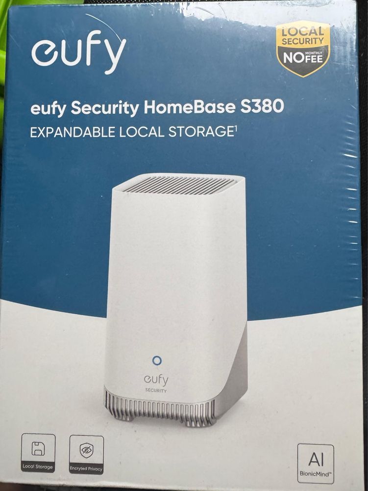Eufy Security HomeBase S380, центр управління безпекою